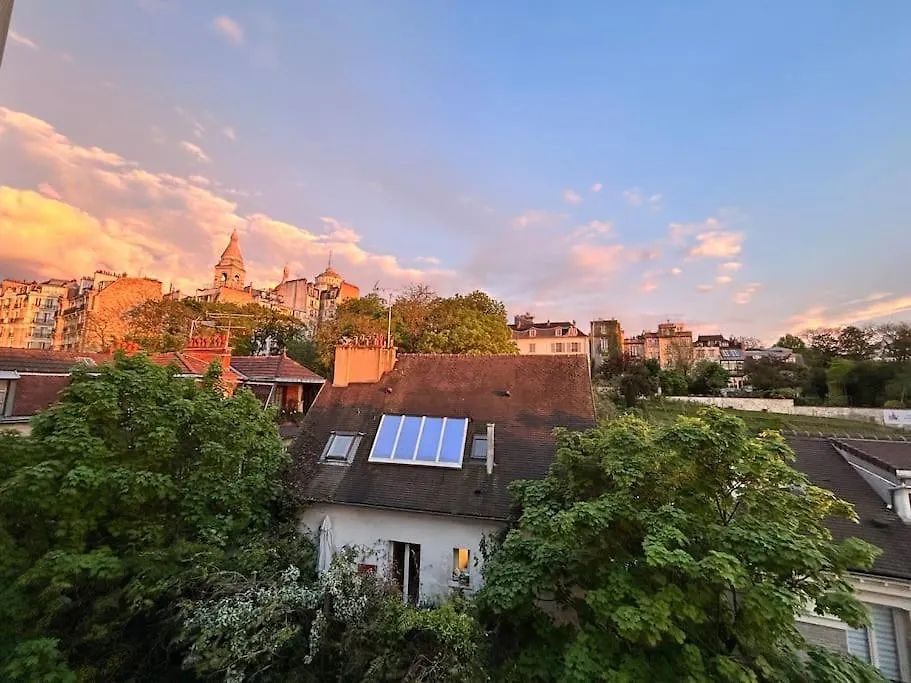 Montmartre Vineyard Duplex Appartement Parijs